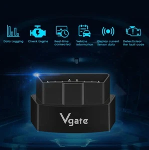 G12 WiFi OBD2 Scanner Code Reader Vgate iCar 2 OBDII Car Diagnostic Scan Tool - Picture 1 of 19