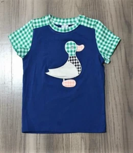 NEW Boutique Duck Mallard Boys Short Sleeve Shirt - Picture 1 of 2