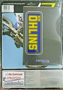 OHLINS BLACKBIRD CARBON CRYSTAL FORK PROTECTIVE ADHESIVES - Picture 1 of 1