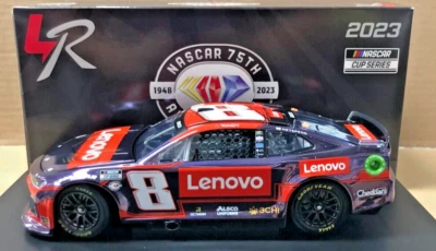 Kyle Busch #8 Lenovo 2023 Camaro ZL1 Color Cromo 1:24 Escala CX82323LEOKBCL - Imagen 1 de 4