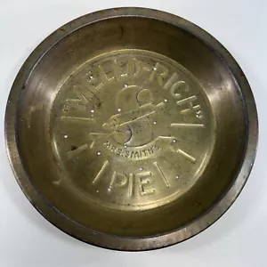 Plato de metal vintage Mello-Rich Mrs. Smith's Pie bandeja de hojalata 9,5" plato de postre para hornear - Imagen 1 de 3