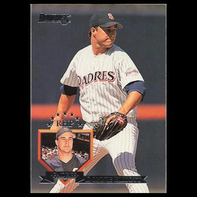 Donnie Elliott #104 1995 Donruss San Diego Padres Baseball Card MLB NM - Image 1 of 3