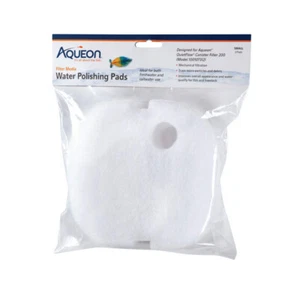 Aqueon QuietFlow Water Polishing Pads Small 2 pack for QuietFlow 200 Filter - Picture 1 of 2