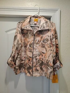 NWT RUBY RD Jacket Zip Up Women's Size 12 - Picture 1 of 12
