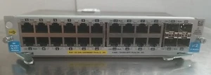 HP ARUBA 24 Port 20p Gig-T 4p SFP+ PoE z12 v3 Module - 5066-3528 - J9990A - Zdjęcie 1 z 15