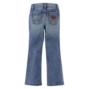 112338919 Wrangler Girls Retro Bootcut Jean - Nealy NEW - Picture 1 of 20