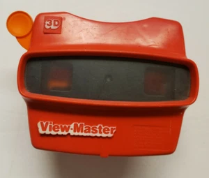 Viewmaster 3D Viewer Red Made in USA Viewmaster Portland Tyco Toys Inc - Foto 1 di 3