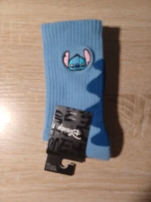 Disney Lilo & Stitch Paw Crew Socks New /W Tags 5-10 - Image 1 of 4