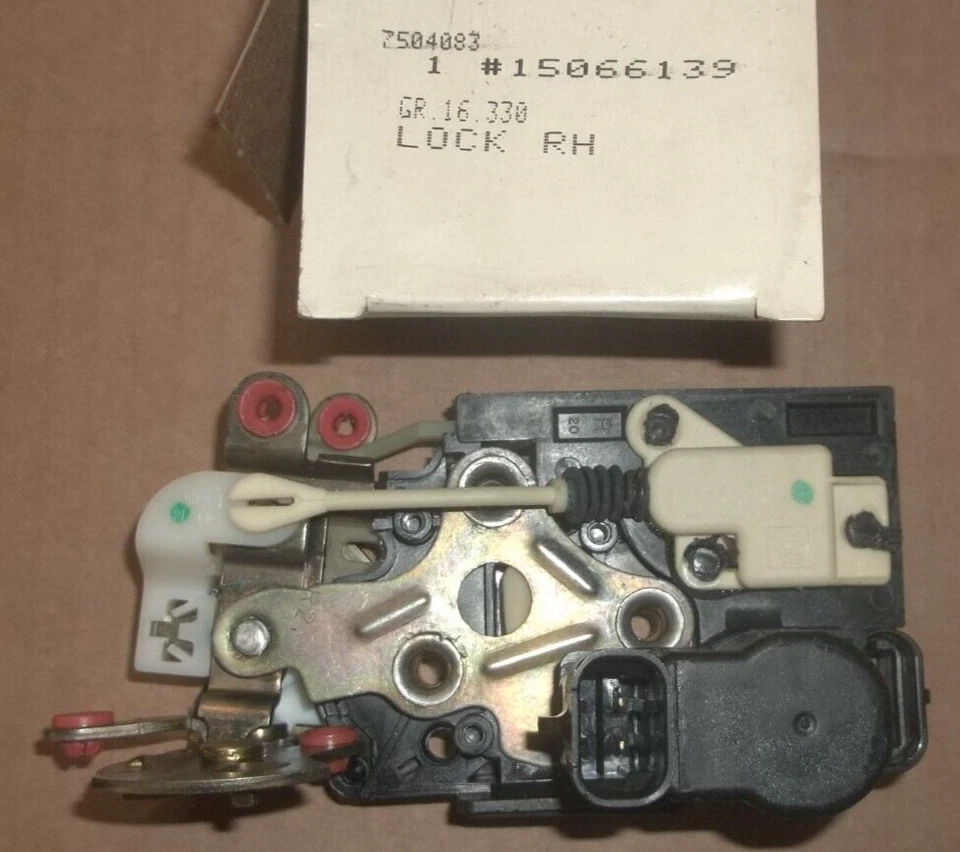 Conjunto de actuador de cerradura de puerta delantera, derecha - 15066139 se adapta a Oldsmobile Bravada Foto 1 de 1