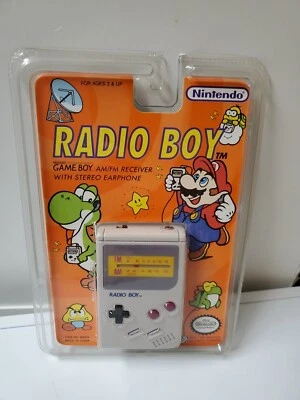 RARE Vintage Nintendo Radio Game Boy 1993 AM/FM Receiver OEM Sealed Super Mario - Image 1 of 4