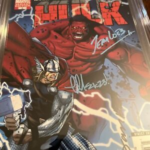 Hulk #5 CGC SS 9.8 Variant Cover 4 x Signed Loeb, McGuiness, Coipel & Keith 2008