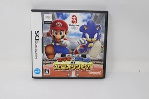 Mario & Sonic at Beijing Olympics Nintendo DS Japanese Region Free - Picture 1 of 3