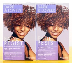 SoftSheen-Carson Dark & Lovely Fade Resist Hair Color, 376 Red Hot Rhythm, 2 pks - Picture 1 of 6