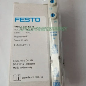 1pc New For FESTO VMPA1-M1H-KU-PI 553110 Solenoid valve - Picture 1 of 1