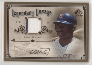 2005 SP Legendary Cuts Legendary Lineage Materials Tony Gwynn #LE-TG HOF