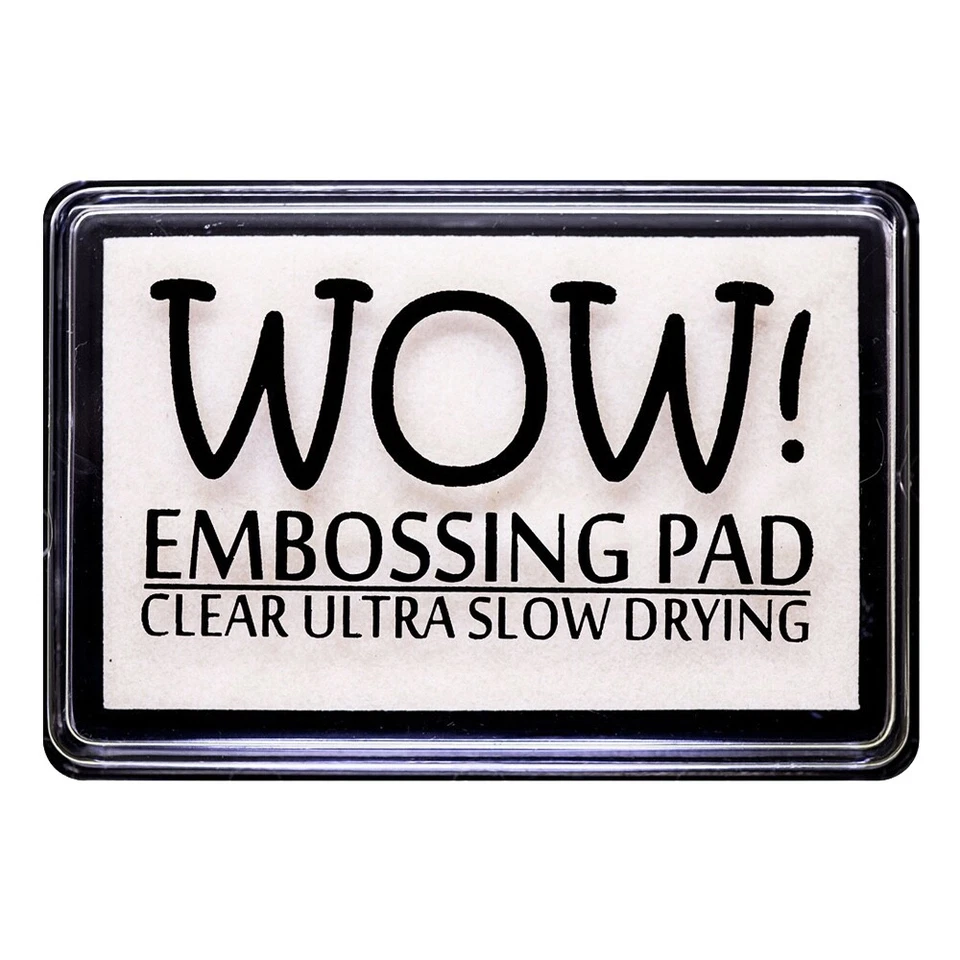 WOW! Embossing Pad, Clear Embossing Ink, Ultra Slow Drying, Clear Embossing Pad - Image 1 of 1