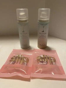2 Drbar Travel Detox Original and Coconut Colada 1.4oz. 2 mini Slip Hair Ties! - Picture 1 of 12