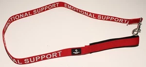 Industrial Puppy Dog Leash Emotional Support Reflective Neoprene Padded Handle - Bild 1 von 2