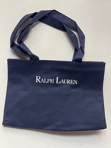 CLEAN! NEW Vintage RALPH LAUREN *Polo BLUE CANVAS Satchel Handle BAG Travel - Picture 1 of 3