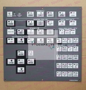 Operating Membrane Overlay 9100-92-122-20 for Hitachi Seiki CNC machine TS15 - Picture 1 of 2