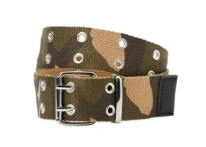 Wonder Nation Boys Camo Canvas Grommet Belt Size L 41" Length New - Picture 1 of 4
