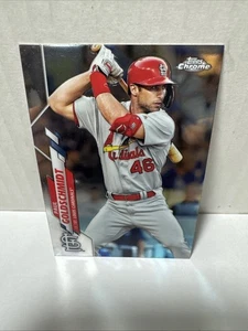 2020 Topps Chrome Refractor Paul Goldschmidt #89 - Picture 1 of 2