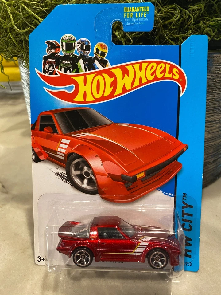 Mazda RX-7 - Rojo 2014 Hot Wheels HW City #21/250 - Imagen 1 de 1