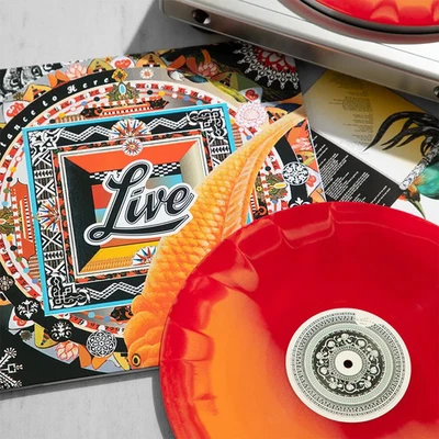 Live "The Distance To Here" 2LP Deluxe Red/Orange Vinyl (5 Bonus Tracks) - Image 1 of 4