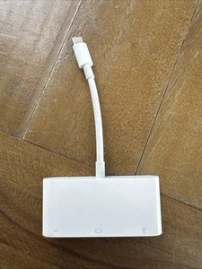 Genuine Apple USB-C to VGA Multiport Adapter A1620 for MacBook Air iMac iPad Pro - Picture 1 of 6