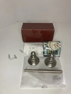 Soporte de papel higiénico con resorte montado en la pared para baño de campo Rohl sin montaje Hware Foto 1 de 4