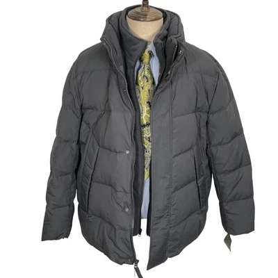 Marc NY Andrew Marc Jacket Men XLarge Gray Puffer Down Snow Winter Streetwear - Image 1 of 4