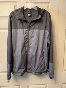 Gerry Men’s Softshell Jacket Size L Hooded Waterproof Gray - Picture 1 of 12