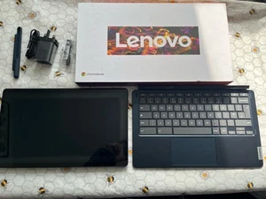 Lenovo IdeaPad 5 Duet 13.3 inch FHD Chromebook Laptop Qualcomm Snapdragon 7c G 2 - Picture 1 of 13
