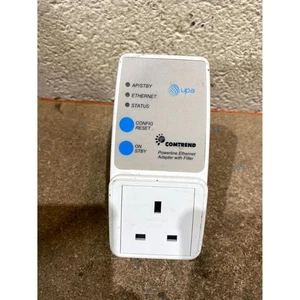 Comtrend PowerGrid 902 724303-029 Powerline Ethernet Adapter White with Filter - Picture 1 of 8