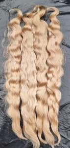 Wavy/curly Susan Nagel Golden Blonde Mohair. So Soft, No Wastage - Picture 1 of 1