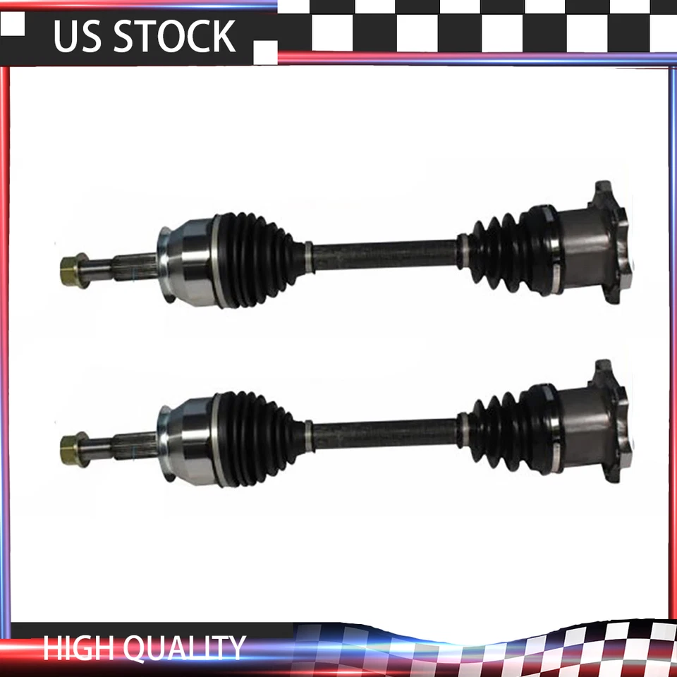 Novo conjunto completo de eixo dianteiro CV LH RH par 2 peças para Titan Armada QX56 - Imagem 1 de 3