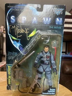 Figura de acción de Jason Wynn 1997 firmada por Todd McFarlane Spawn The Movie Foto 1 de 4