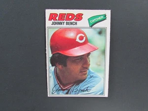 1977 O-Pee-Chee OPC Baseball Set Break Card #100 Johnny Bench - Picture 1 of 2