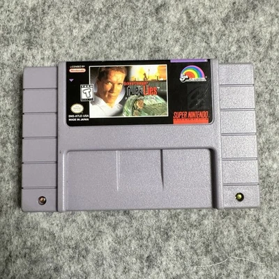 True Lies SNES Super Nintendo 1991 Teen Schwarzenegger - Image 1 of 4