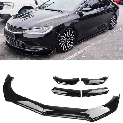 For Chrysler 200 Front Bumper Lip Splitter Spoiler Lower Chin Cover Accessories Foto 1 de 4