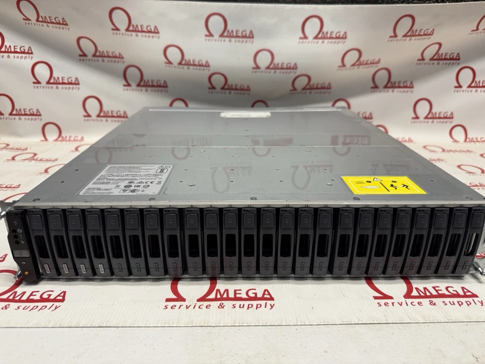 NetApp NAJ-1001 24 Bay 24x 1.2 TB SAS HDD 2x IOM6 111-00190 2x 750W PSU Array - Image 1 of 4