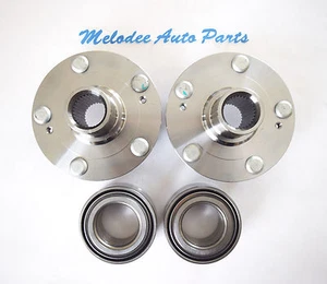 Front Left & Right Wheel Hub & Bearing Set For 2011-2013 Kia Optima Turbo - Picture 1 of 4