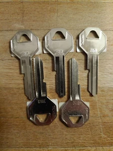 5 Stück B10 H98LA Rohling Schlüssel GM Autos Schlosser Nickel ungeschnittene Schlüssel - Bild 1 von 3