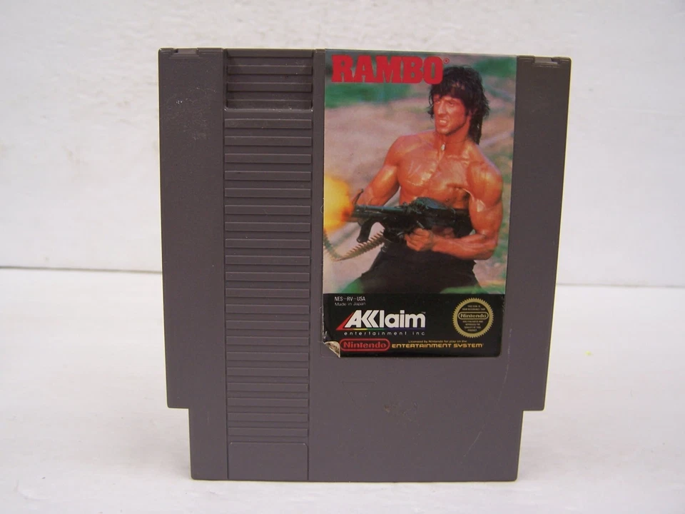 Rambo (NES, 1988) Cart Only - Image 1 of 2