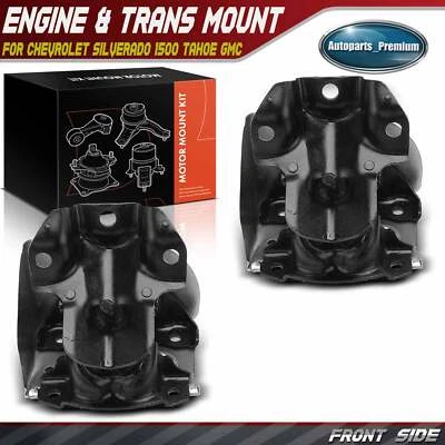 2x Montaje de motor para Chevrolet Silverado 1500 07-13 Tahoe GMC Sierra 1500 Yukon Foto 1 de 4