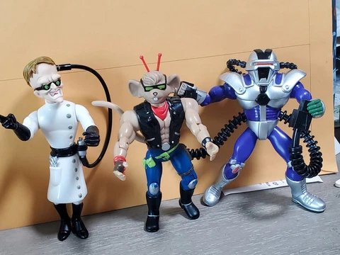 Lot of 3 1993 Biker from Mars Figures Cover