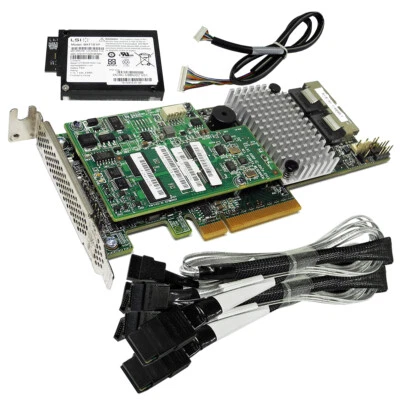 Cisco UCS-RAID-9266 6G 8 porte 1 GB FBWC SAS controller RAID +BBU + cavo SAS/... - Immagine 1 di 4