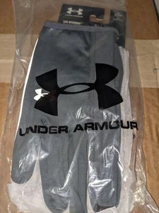 Under Armour men's Storm Run Liner Running Gloves - size XL - Grey - Picture 1 of 3