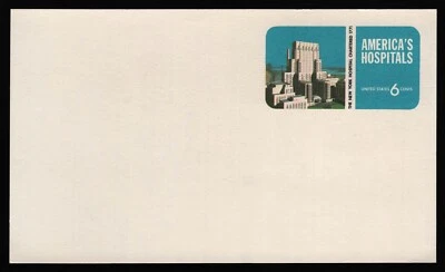 #UX60 6c America's Hospitals, Mint **ANY 5=FREE SHIPPING** - Image 1 of 2