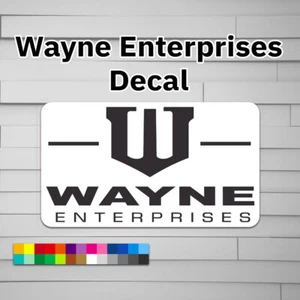 Wayne Enterprises Decal (vinyl for Car laptop window tumbler water bottle) stick - Picture 1 of 6